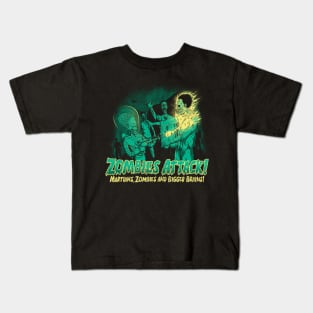 Zombies Attack Kids T-Shirt